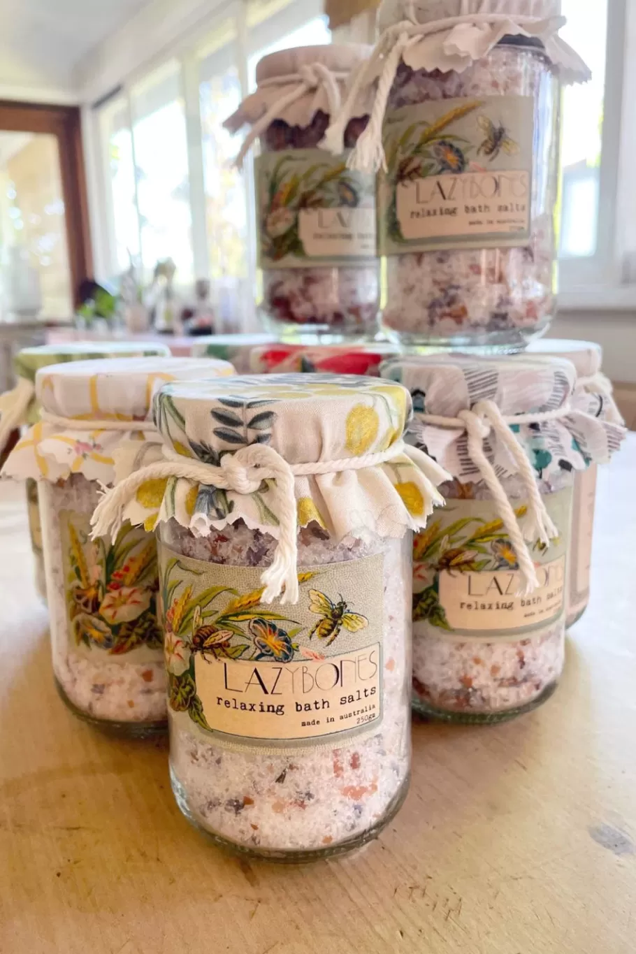 Women Lazybones Bath Salts - Lavender