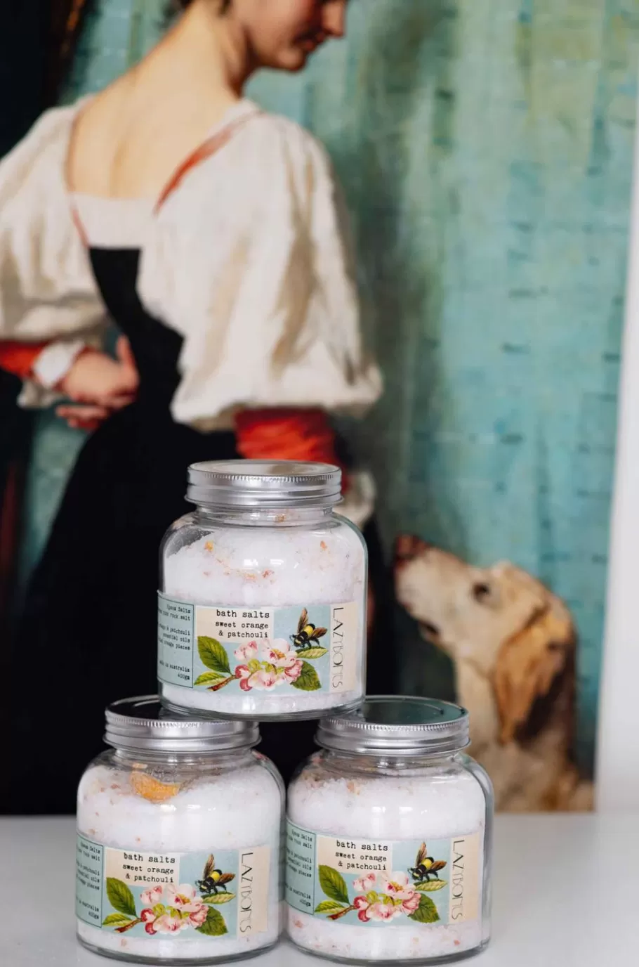 Women Lazybones Bath Salts - Sweet Orange & Patchouli