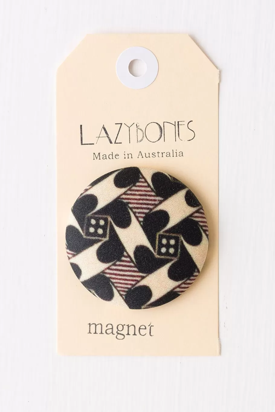 Women Lazybones Domino Magnet