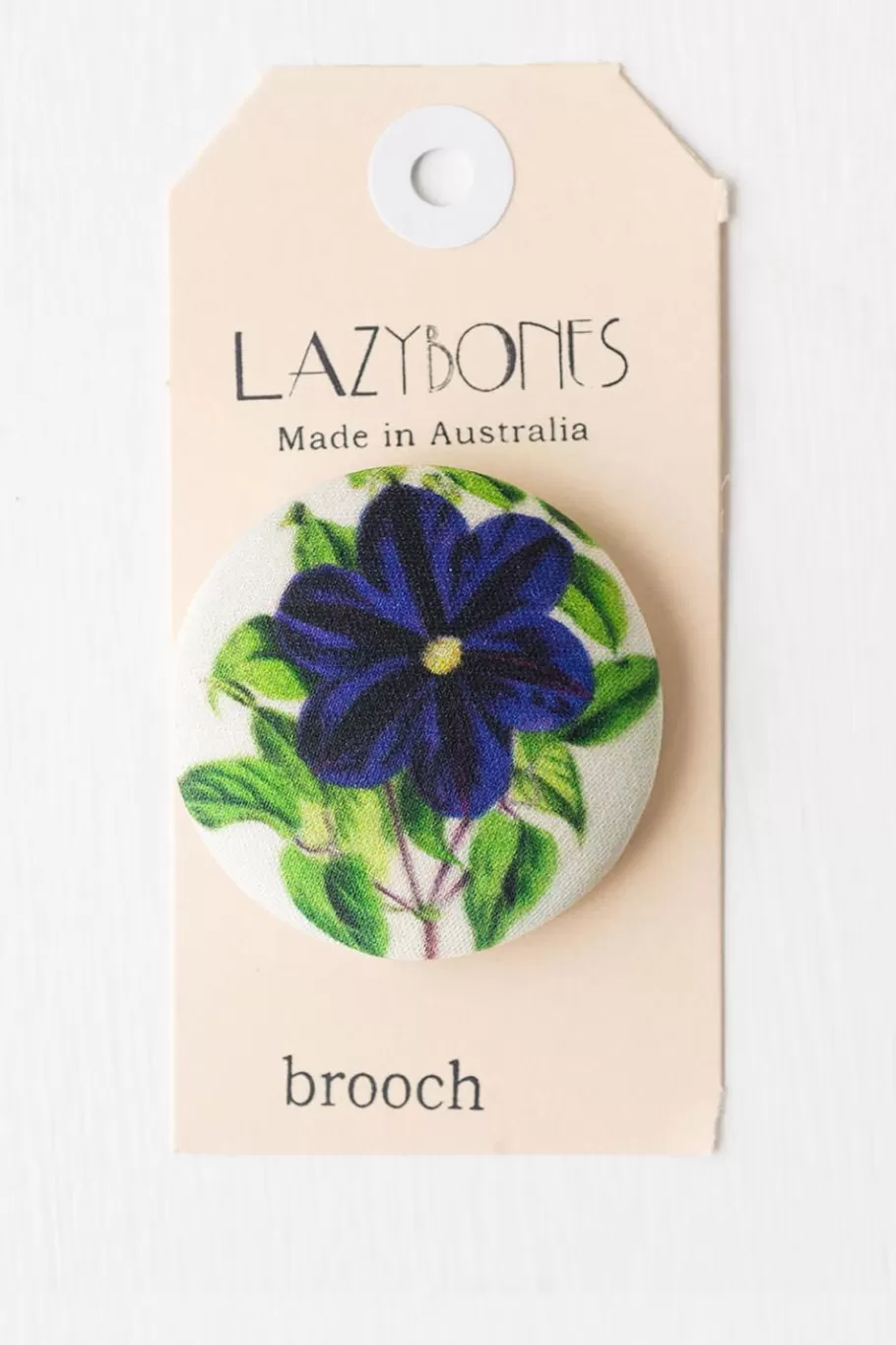 Women Lazybones Morning Glory Brooch