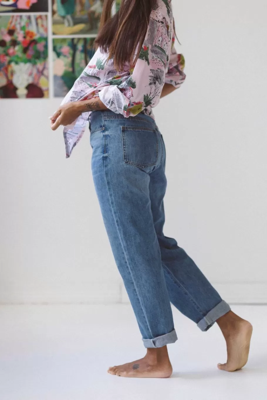 Women Lazybones Nikki Jeans Vintage Wash *Organic Cotton