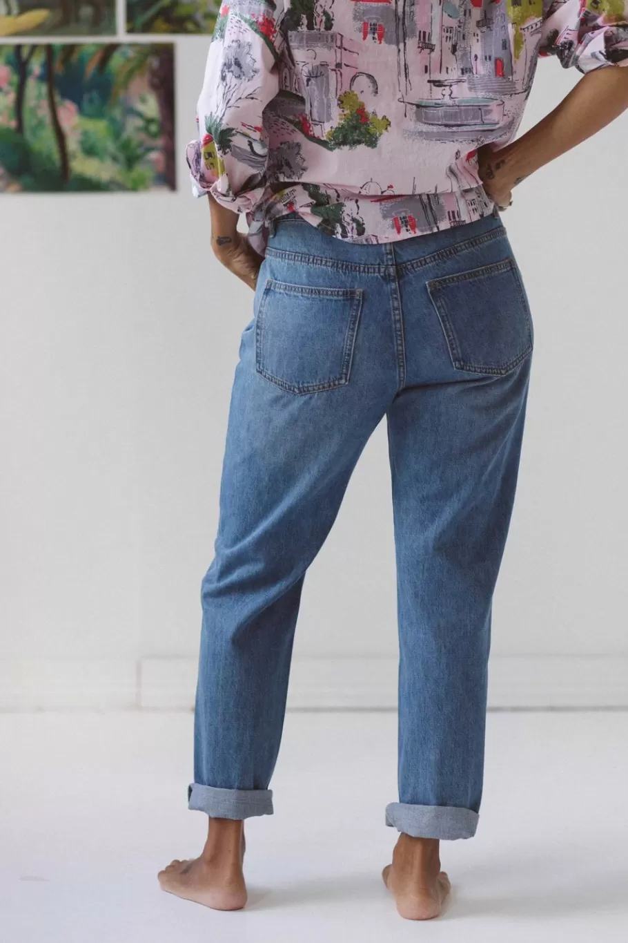 Women Lazybones Nikki Jeans Vintage Wash *Organic Cotton