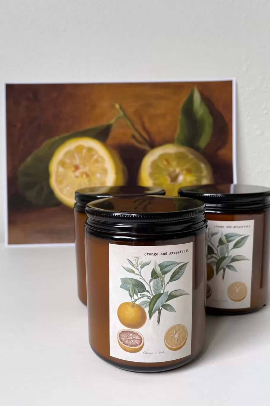 Women Lazybones Orange And Grapefruit Candle