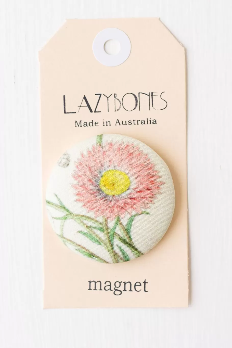 Women Lazybones Paper Daisy Magnet