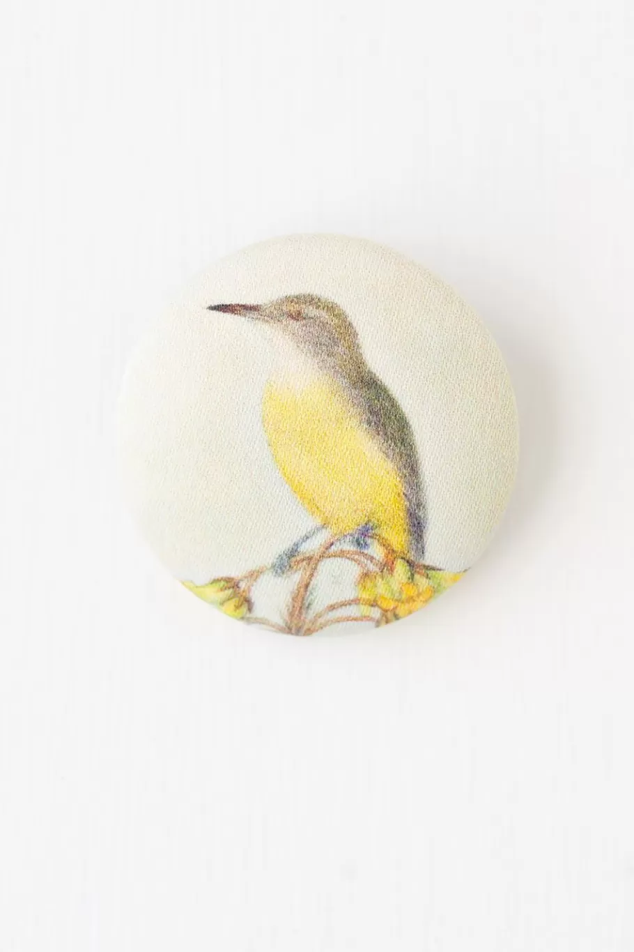 Women Lazybones Robin Brooch