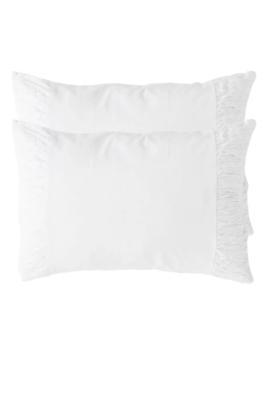 Women Lazybones Rosette Pillowcase Set In White *Organic Cotton