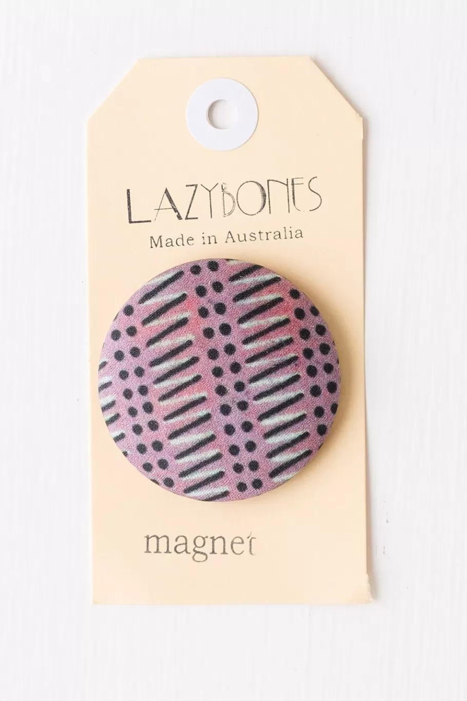 Women Lazybones Zigzag Magnet